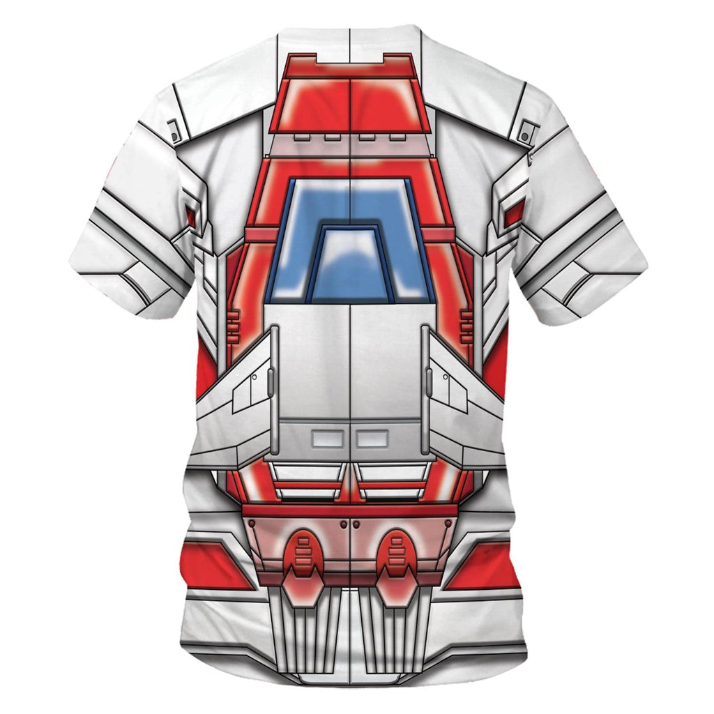 Oodiegang Skyfire Jetfire G1 Transfomers Robot Costume Hoodie Sweatshirt T-Shirt Tracksuit - Oodiegang.com