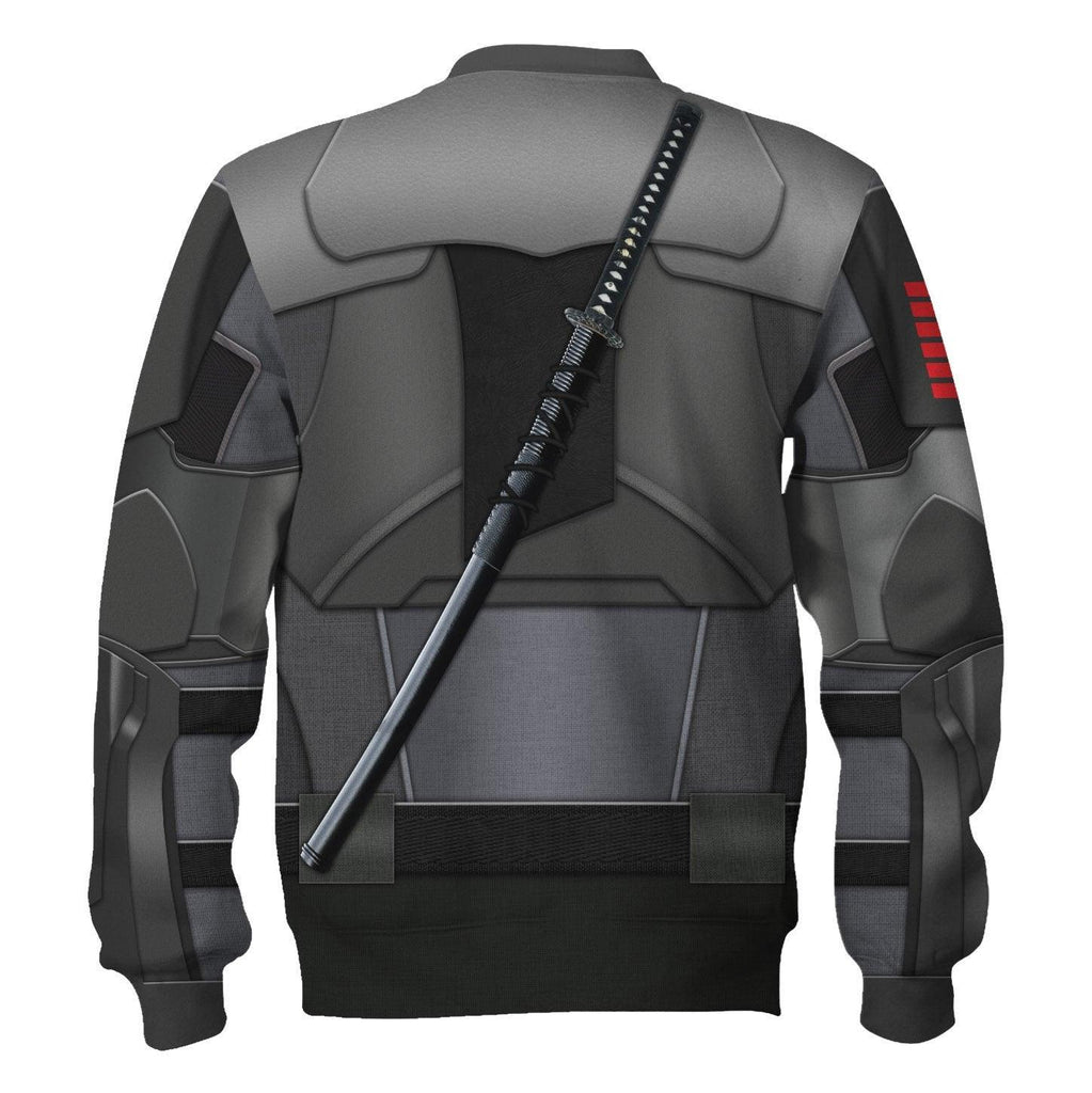 Oodiegang Snake Eyes (G.I. Joe) Costumes Hoodie Sweatshirt T-Shirt Tracksuit - DucG