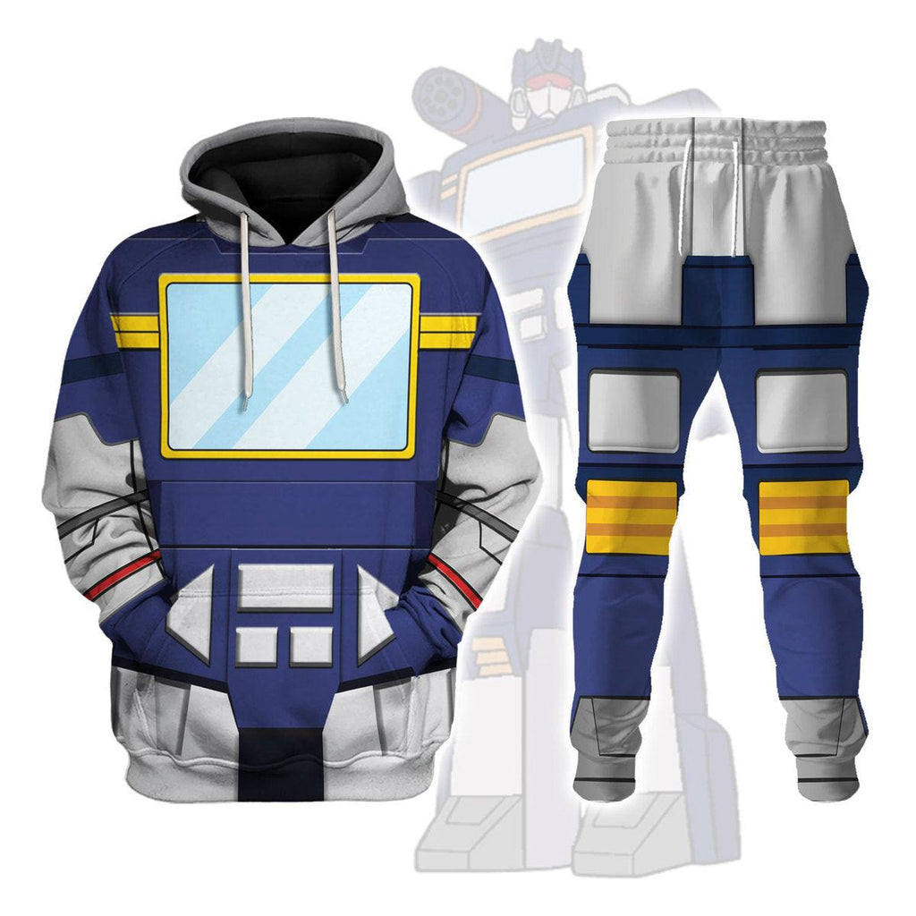 OodieGang Soundwave Costume Cosplay Hoodie Tracksuit - OodieGang.com