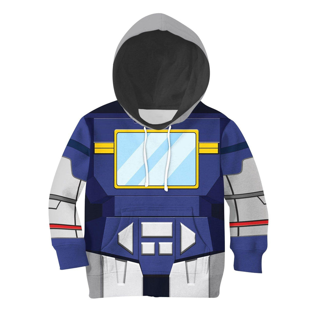 OodieGang Soundwave Kid Costume Cosplay Hoodie Sweatshirt T-Shirt - OodieGang.com