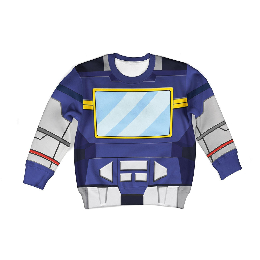 OodieGang Soundwave Kid Costume Cosplay Hoodie Sweatshirt T-Shirt - OodieGang.com