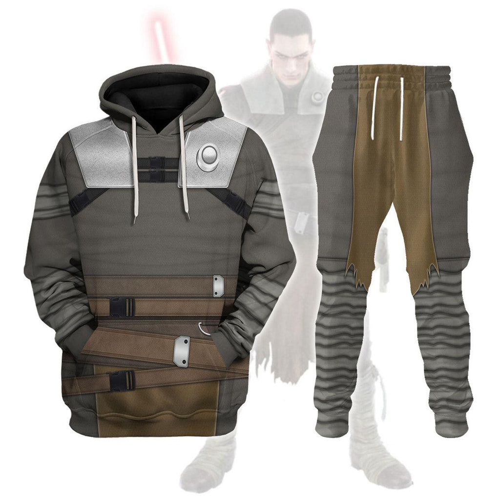 CustomsPig Starkiller Default Outfit Costume Hoodie Sweatshirt T-Shirt Sweatpants - CustomsPig.com