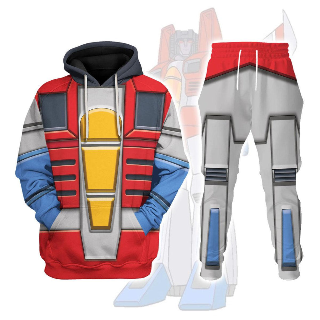 OodieGang Starscream Costume Cosplay Hoodie Tracksuit - OodieGang.com