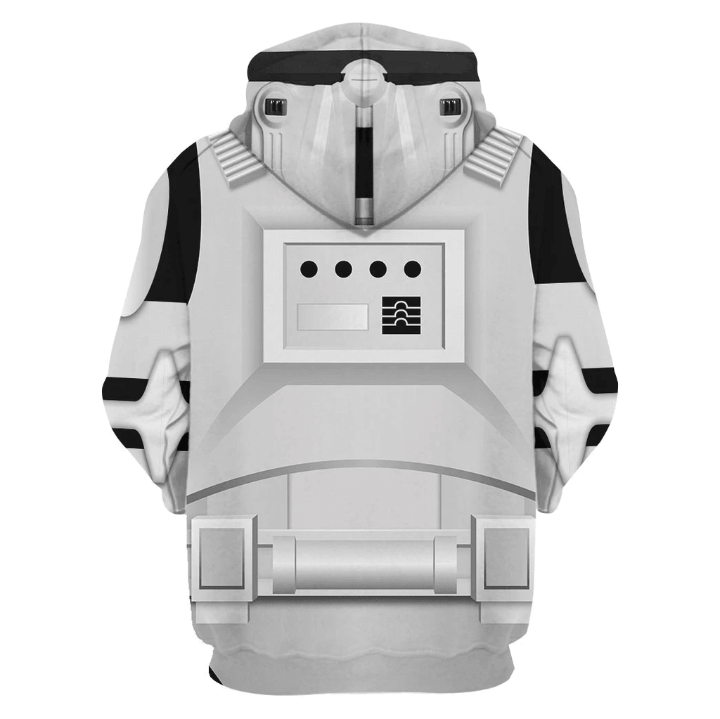 OodieGang Stormtrooper Costume Hoodie Sweatshirt T-Shirt Sweatpants - OodieGang.com