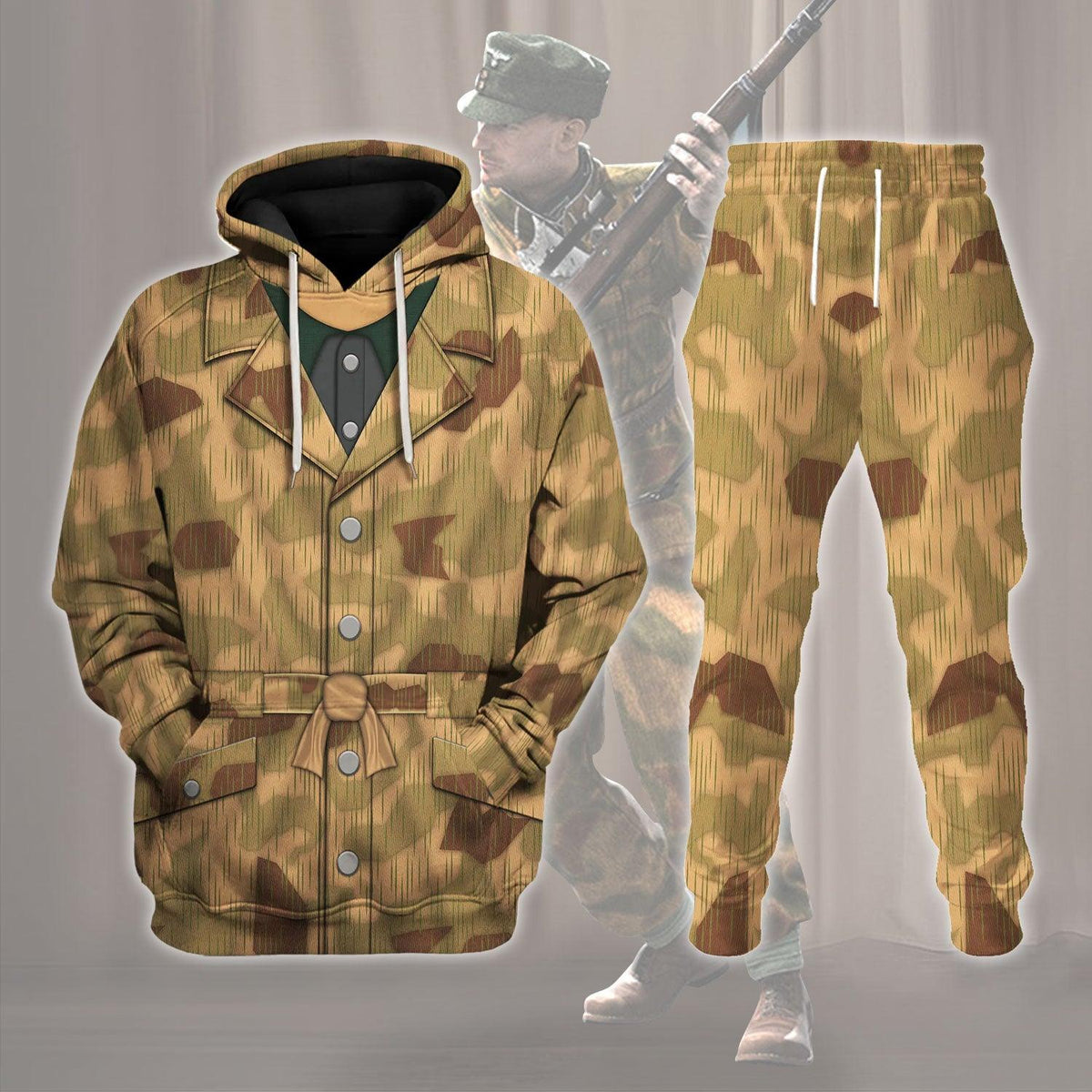 MakerHuman Sumpftarnmuster Swamp Pattern German World War II Camouflag ...