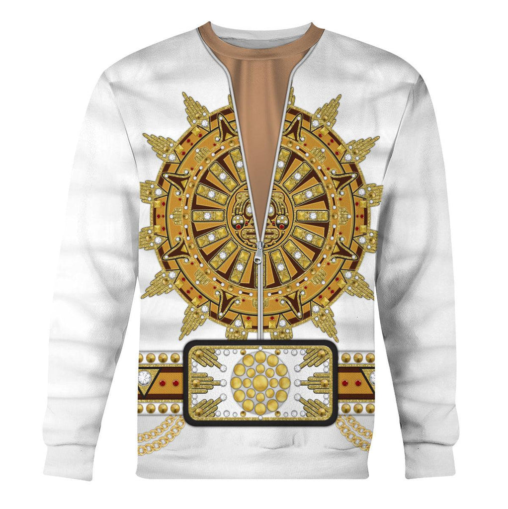 Oodiegang Sun Dial Elvis Sweat Suit Costume Hoodie Sweatshirt T-Shirt Sweatpants - Oodiegang.com