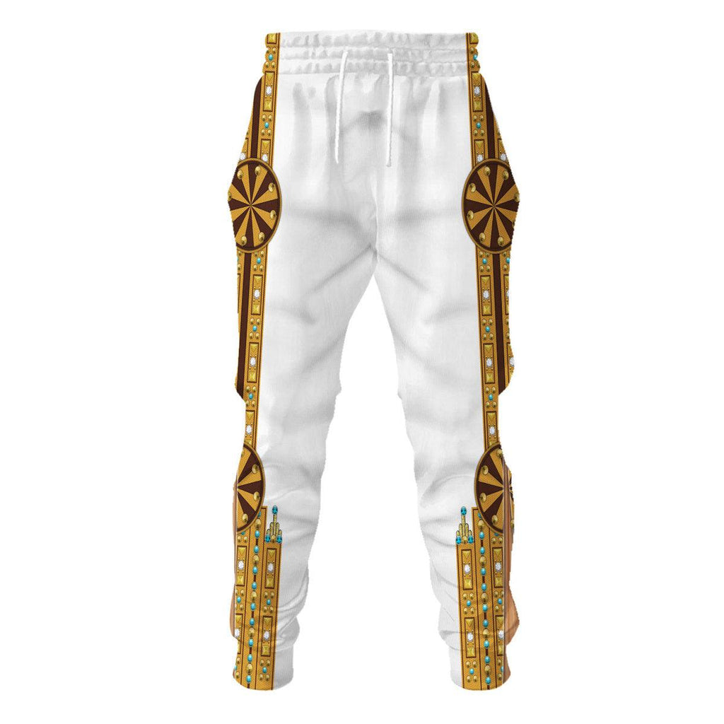 Oodiegang Sun Dial Elvis Sweat Suit Costume Hoodie Sweatshirt T-Shirt Sweatpants - Oodiegang.com