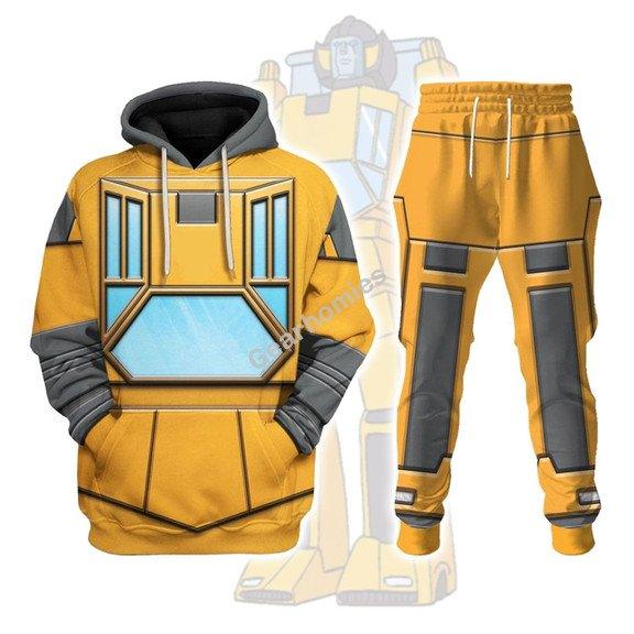 OodieGang Sunstreaker G1 Costume Cosplay Hoodie Tracksuit - OodieGang