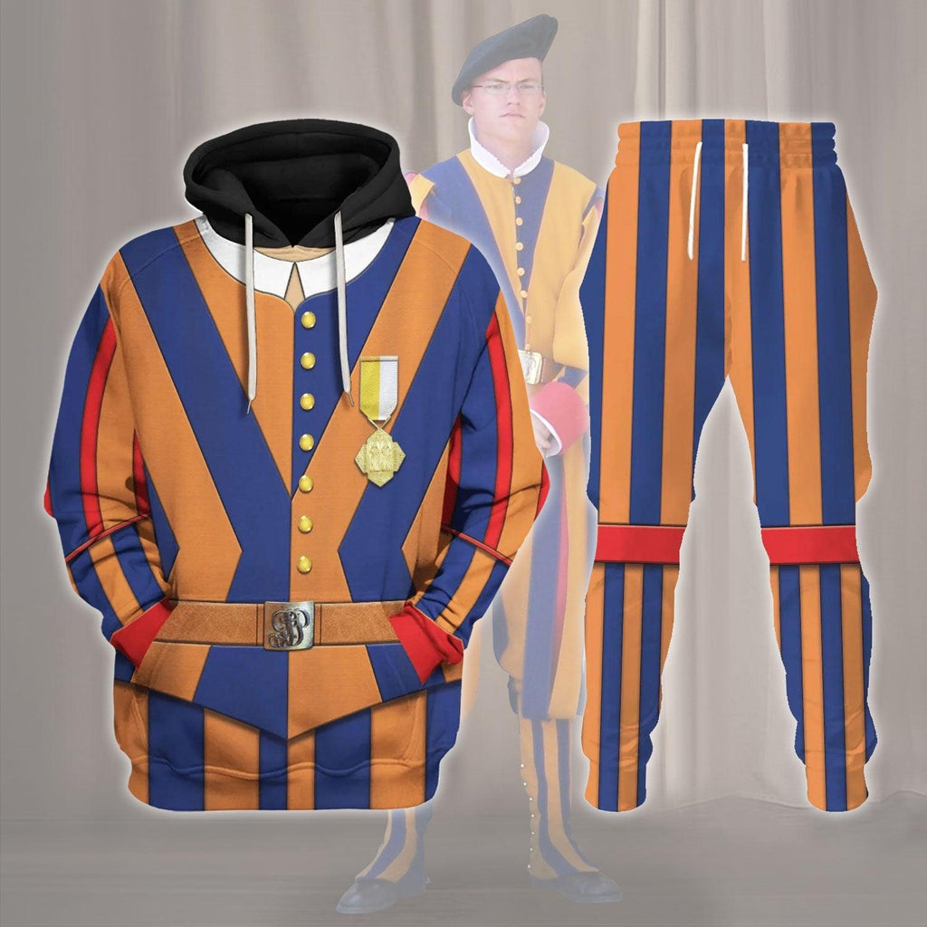 OodieGang Swiss Guard Armed Force Costume Hoodie Sweatshirt T-Shirt Tracksuit - OodieGang.com