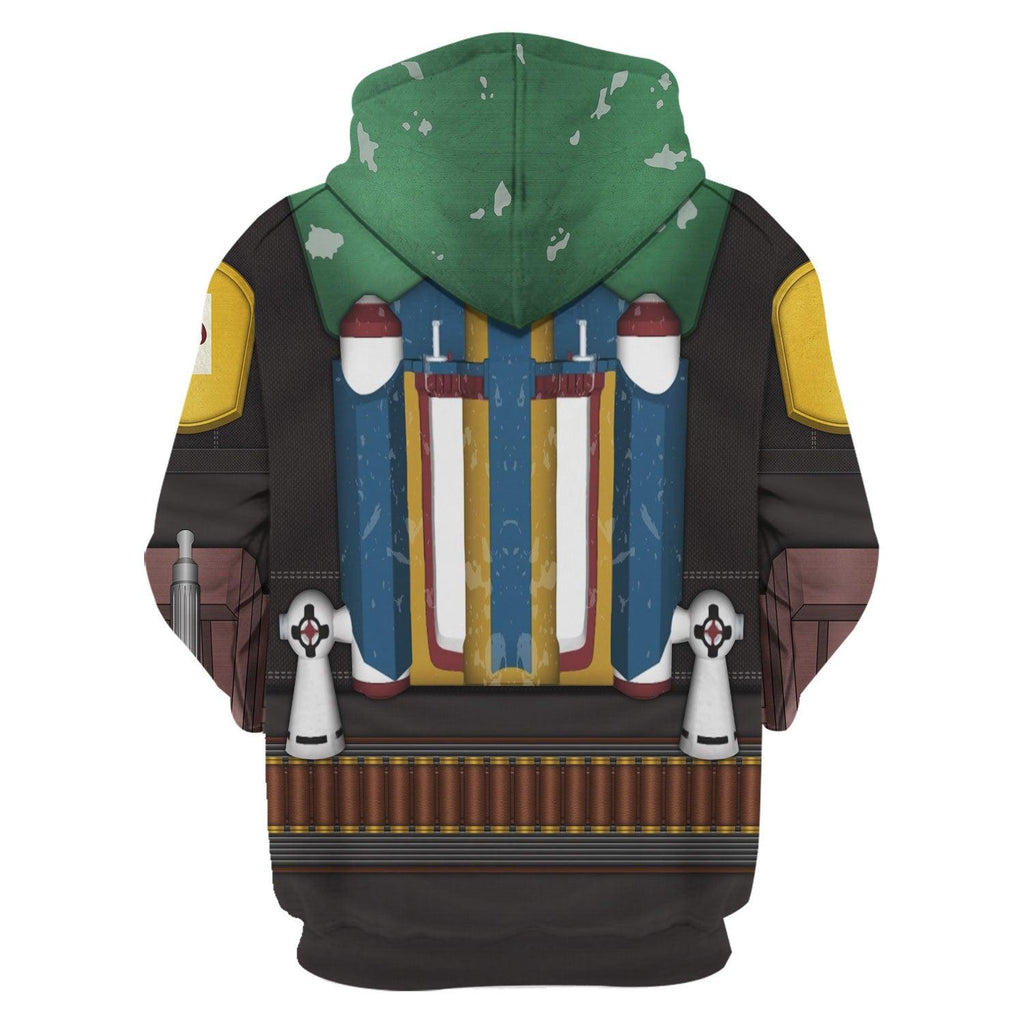 OodieGang The Book Of Boba Fett Costume Hoodie Sweatshirt T-Shirt Sweatpants - OodieGang.com