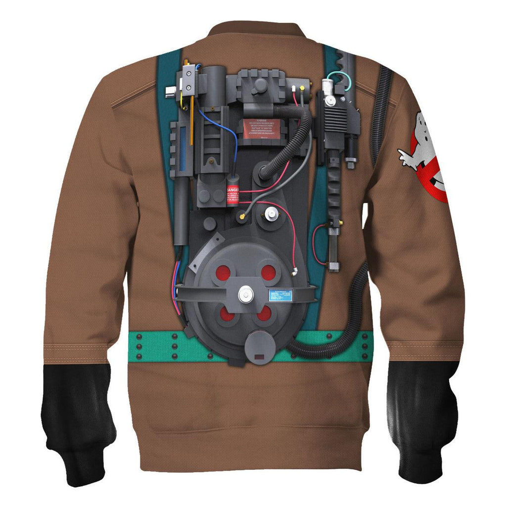 OodieGang The Real Ghostbusters Brown Costume Hoodie Sweatshirt T-Shirt Sweatpants - OodieGang.com