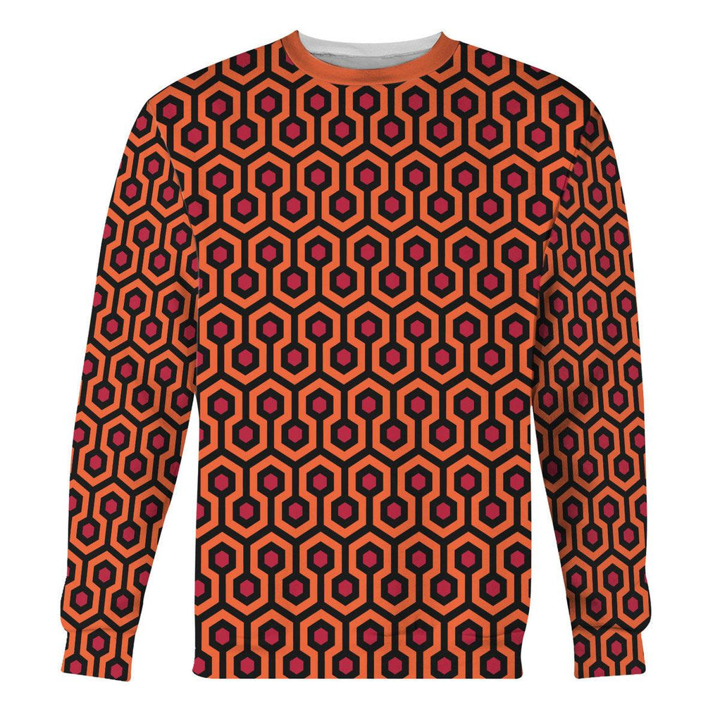 Oodiegang The Shining Overlook Hotel Pattern Costume Hoodie Sweatshirt T-Shirt Tracksuit - Oodiegang.com