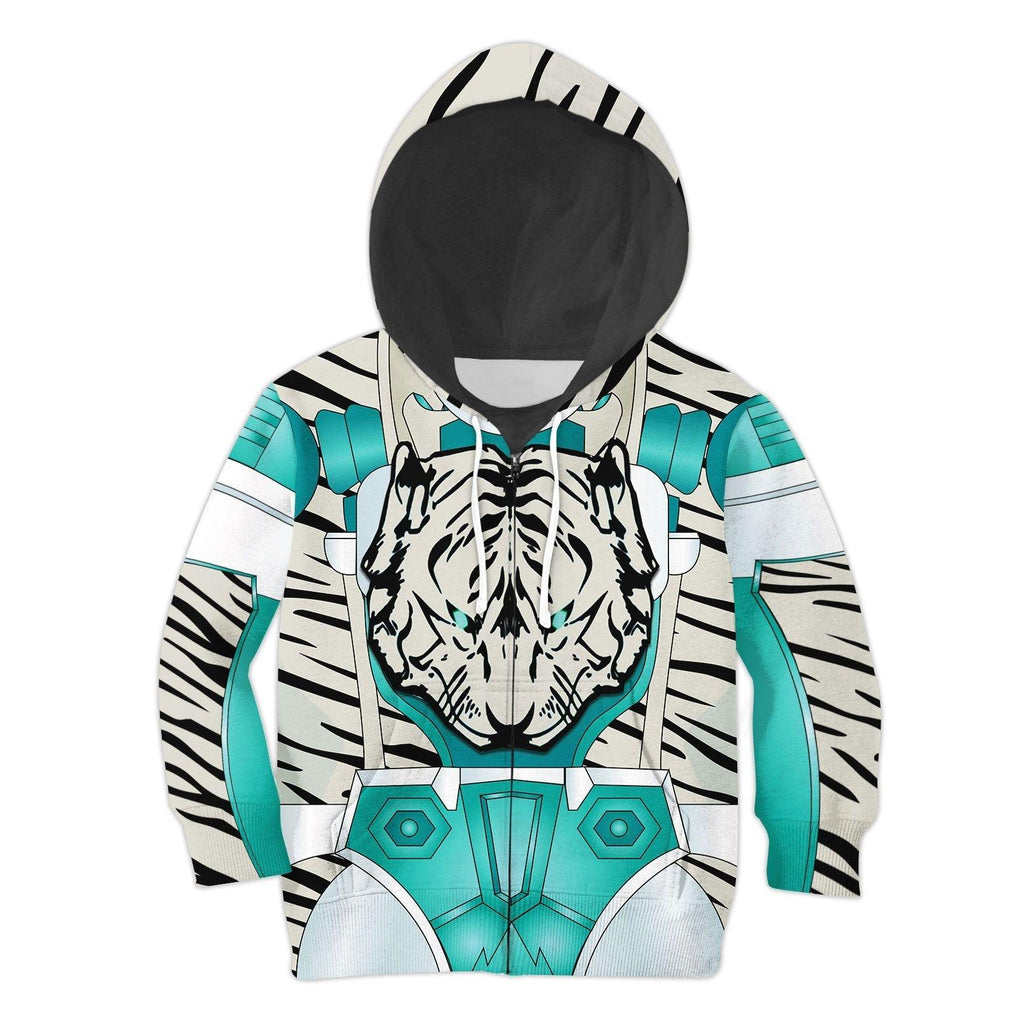 OodieGang Tigatron Beast Wars Kid Costume Cosplay Hoodie Sweatshirt T-Shirt - OodieGang.com