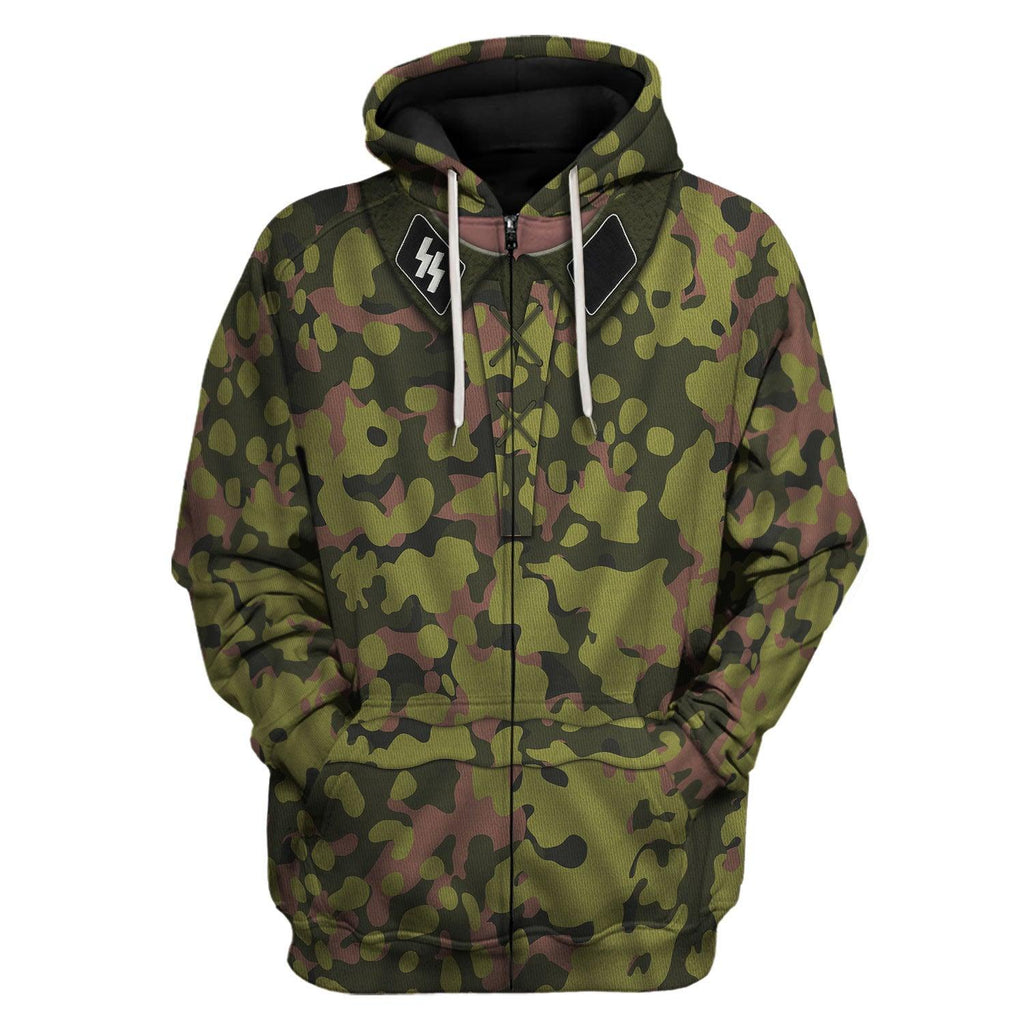 OodieGang Type II M42 Oakleaf A Smock Dark Variant Costume Hoodie Sweatshirt T-Shirt Tracksuit - OodieGang.com