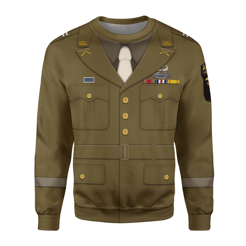 OodieGang U.S General WWII Costume Hoodie Sweatshirt T-Shirt Tracksuit - OodieGang.com