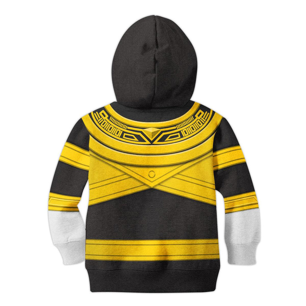 OodieGang Unisex Kid Tops Gold Power Rangers Zeo Kid 3D Apparel - OodieGang.com