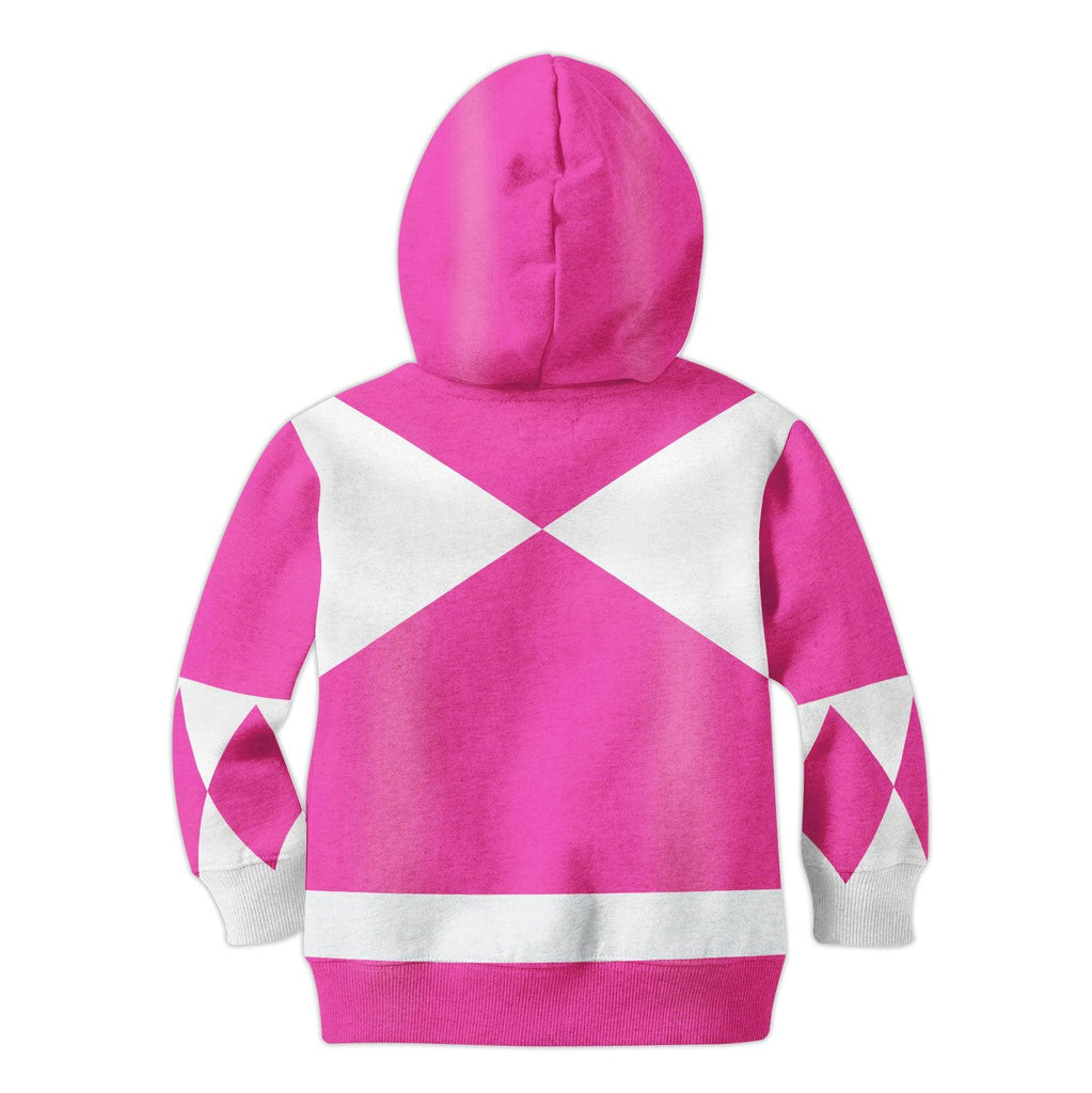 OodieGang Unisex Kid Tops Pink Power Ranger 3D Apparel - OodieGang.com