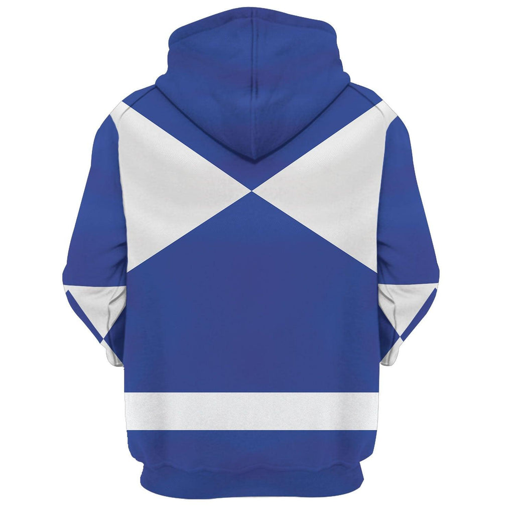 OodieGang Unisex Tracksuit Hoodies Blue Power Ranger 3D Costumes - OodieGang.com