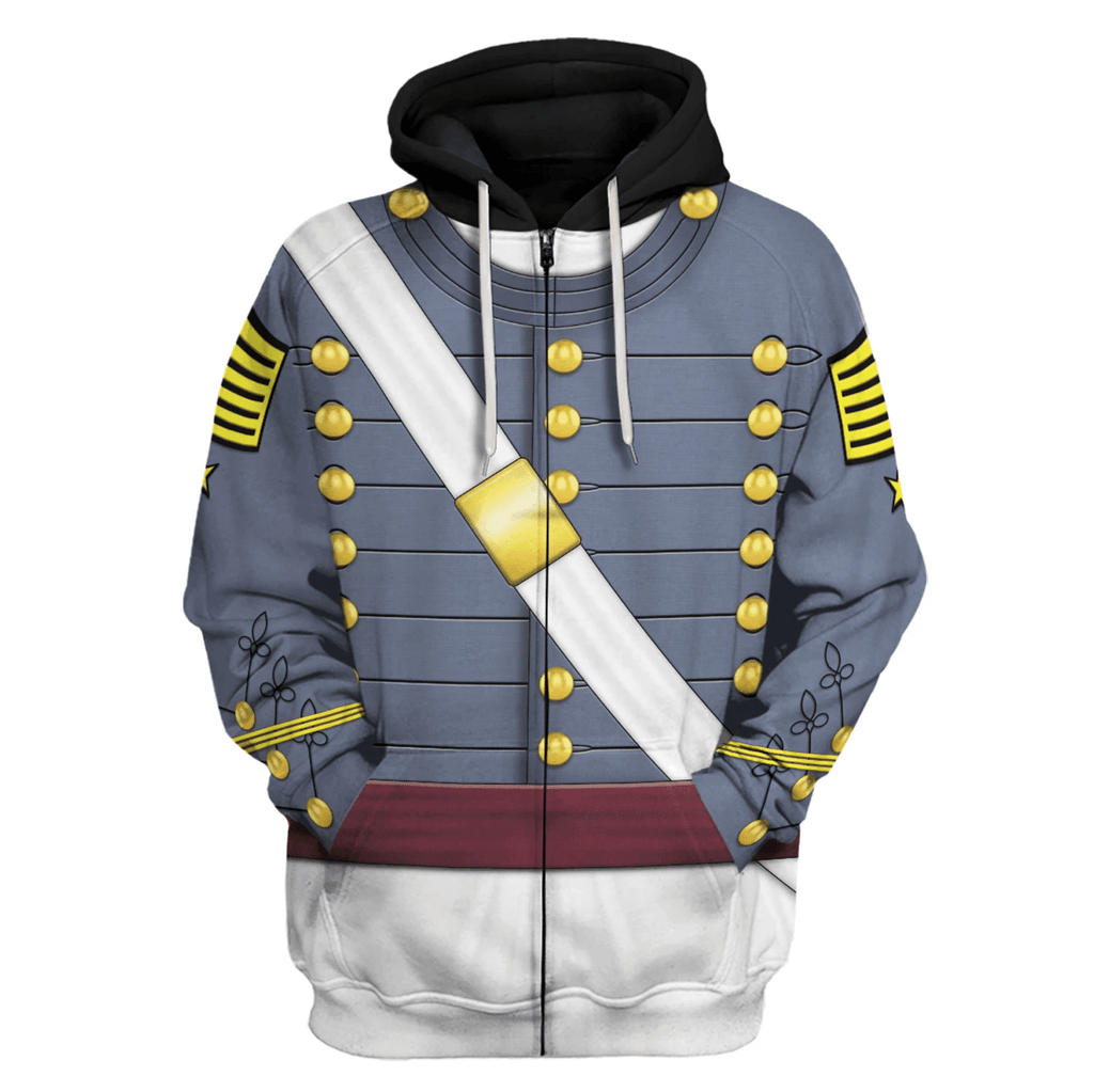 OodieGang US Army - West Point Cadet (1860s) Costume Hoodie Sweatshirt T-Shirt Tracksuit - OodieGang.com