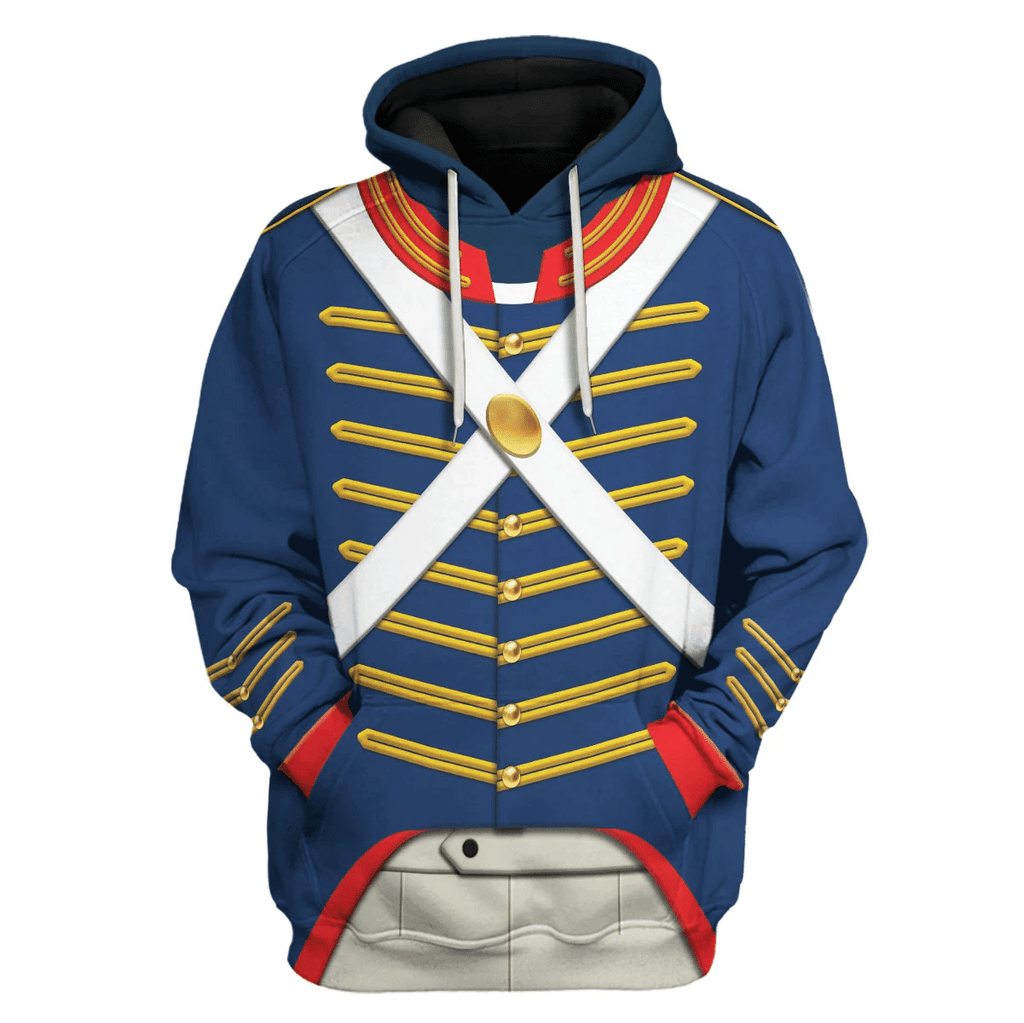 OodieGang US Marine Uniform 1810-1815 Costume Hoodie Sweatshirt T-Shirt Tracksuit - OodieGang.com