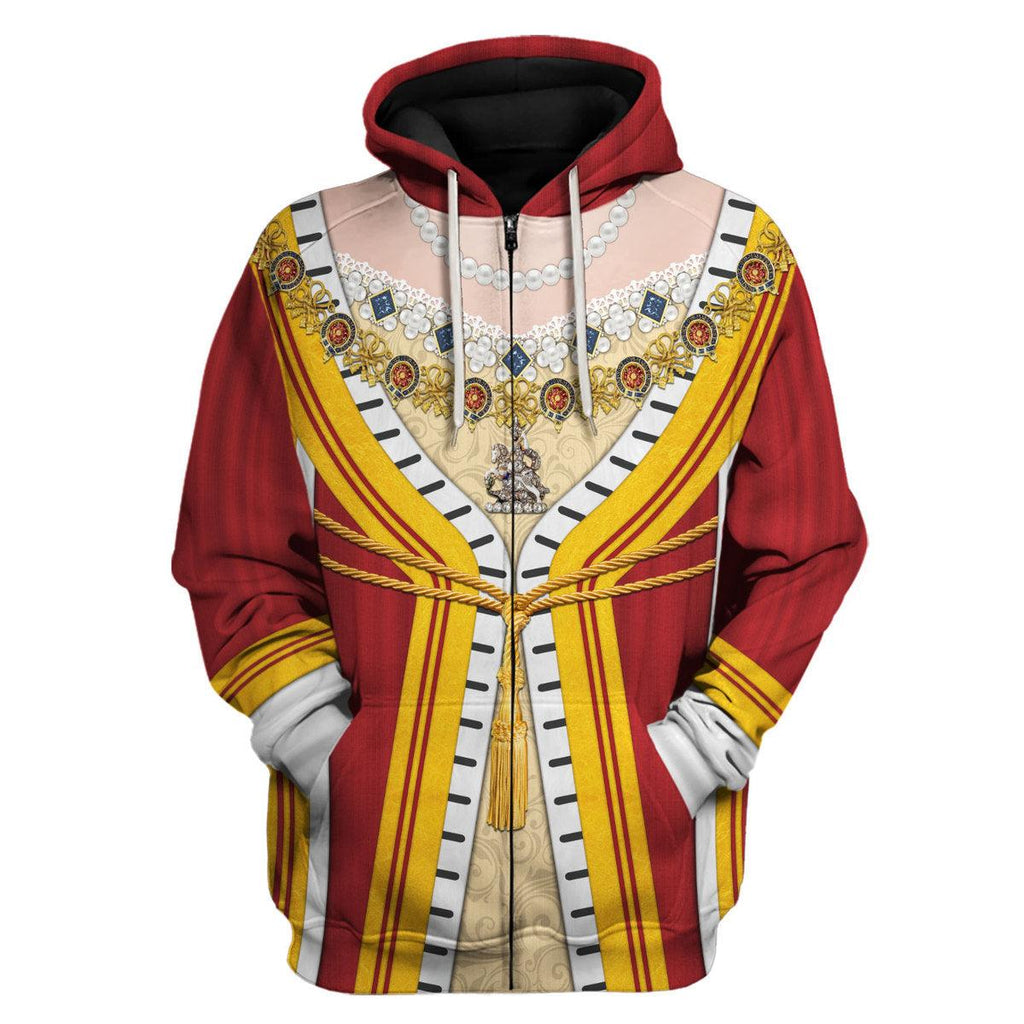 Oodiegang Victoria of England Costume Hoodie Sweatshirt T-Shirt Tracksuit - Oodiegang.com