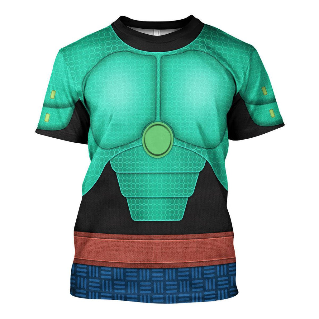 OodieGang Wasabi Super Armor Cosplay Costume Hoodie Sweatshirt T-Shirt Sweatpants - OodieGang.com