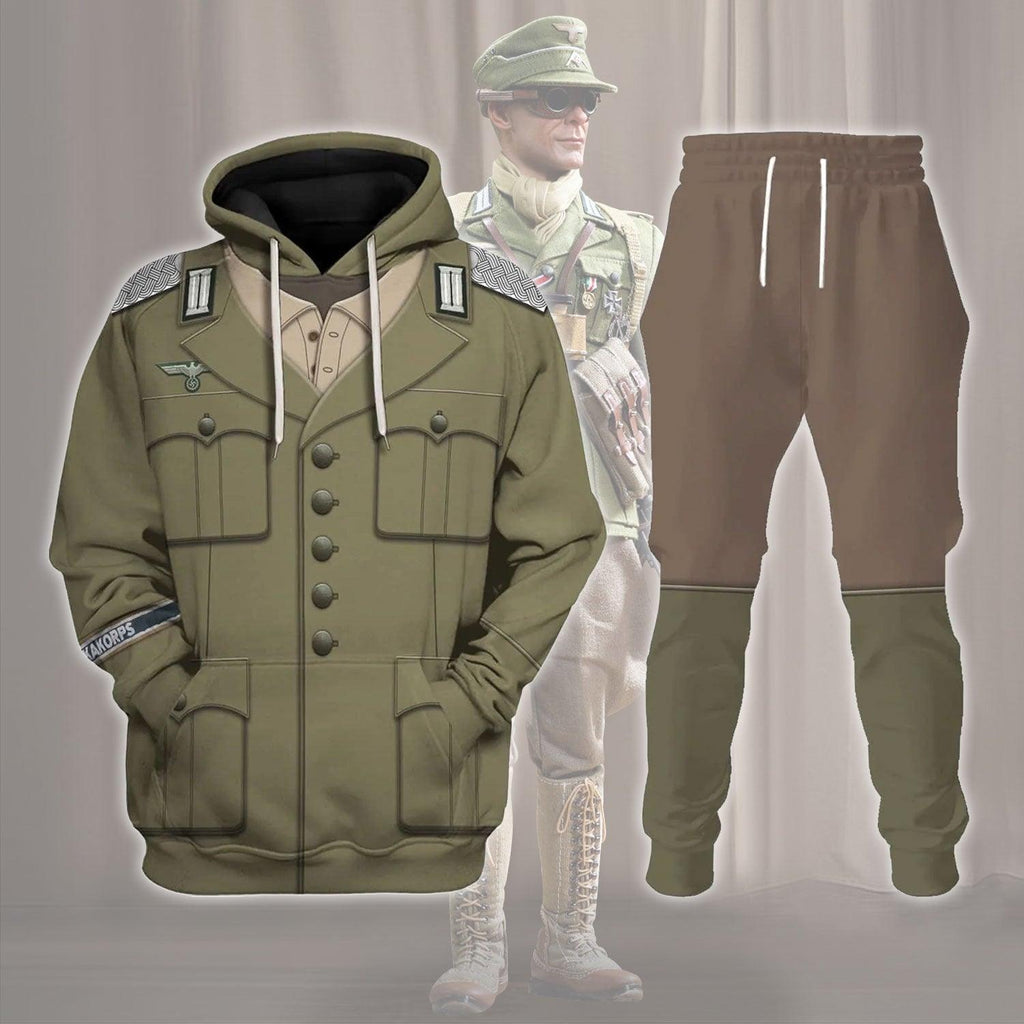 OodieGang Wehrmacht Heer Afrikakorps Costume Hoodie Sweatshirt T-Shirt Tracksuit - OodieGang.com