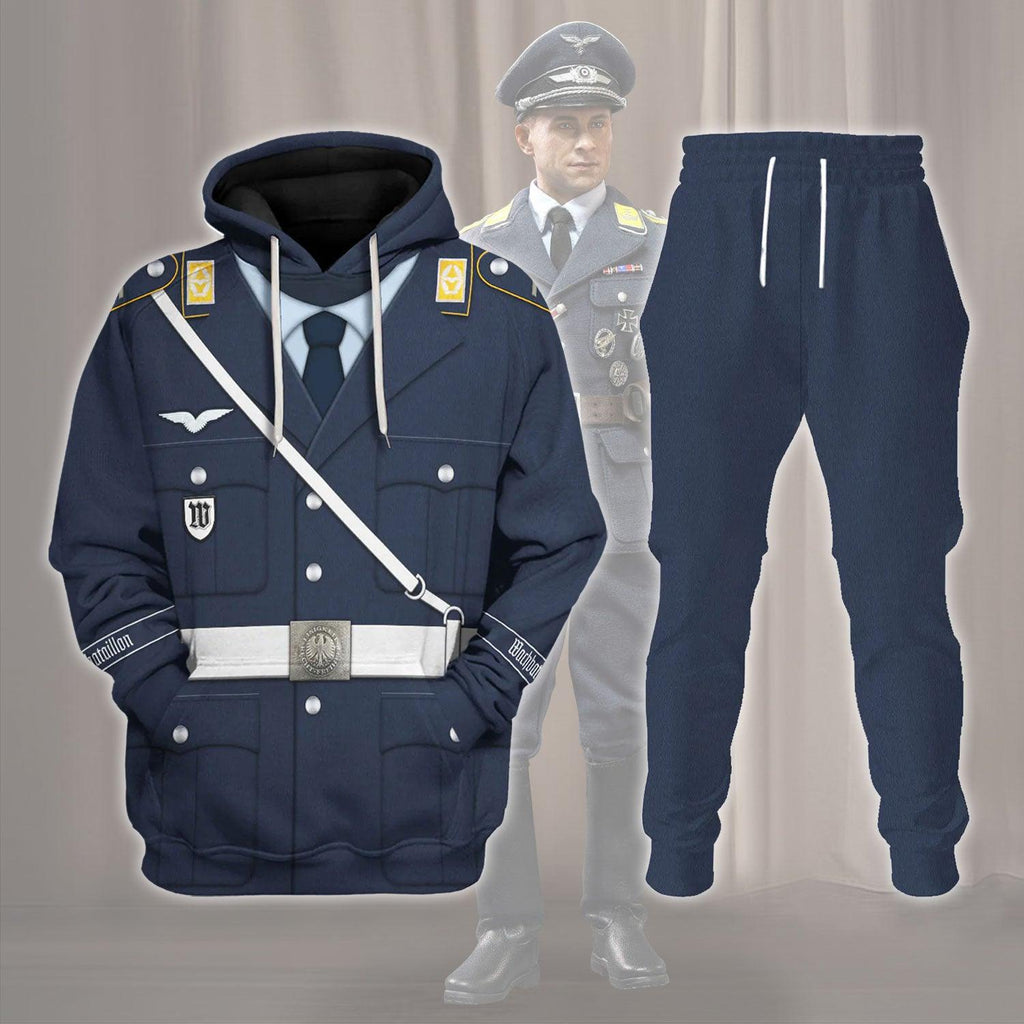 OodieGang West German Luftwaffe Wachbataillon Gefreiter Costume Hoodie Sweatshirt T-Shirt Tracksuit - OodieGang.com