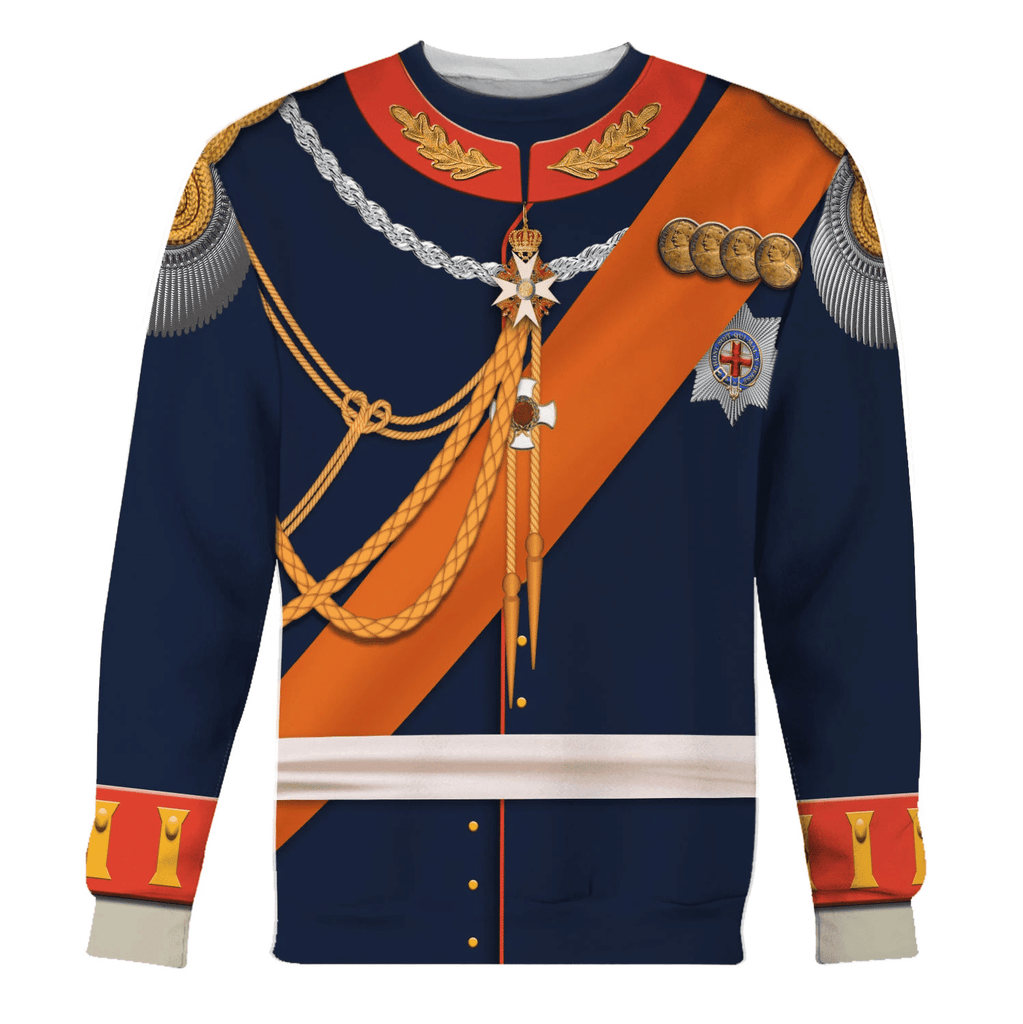 OodieGang Wilhelm II German Emperor Costume Hoodie Sweatshirt T-Shirt Tracksuit - OodieGang.com