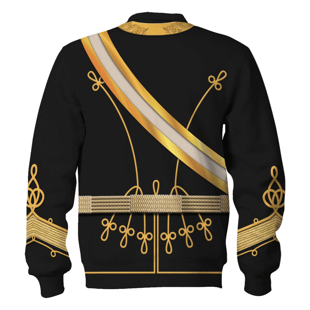 OodieGang William I German Emperor Costume Hoodie Sweatshirt T-Shirt Tracksuit - OodieGang.com