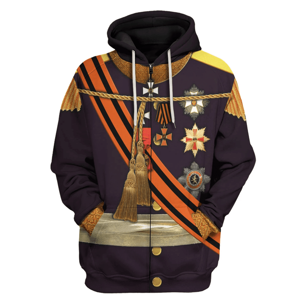 OodieGang William II of the Netherlands Costume Hoodie Sweatshirt T-Shirt Tracksuit - OodieGang.com