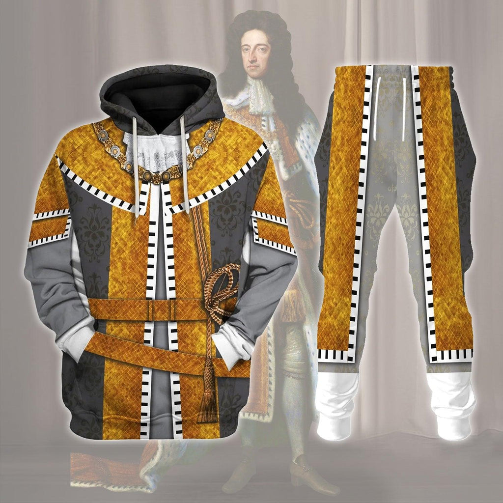 OodieGang William III of England Costume Hoodie Sweatshirt T-Shirt Tracksuit - OodieGang.com