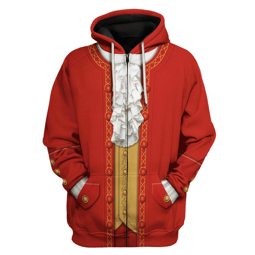 OodieGang Wolfgang Amadeus Mozart Costume Hoodie Sweatshirt T-Shirt Tracksuit - OodieGang.com