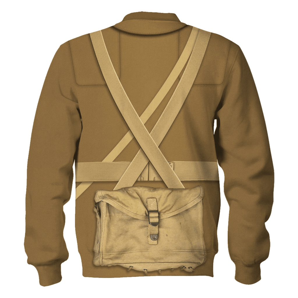 OodieGang World War I British Soldiers Costume Hoodie Sweatshirt T-Shirt Tracksuit - OodieGang.com