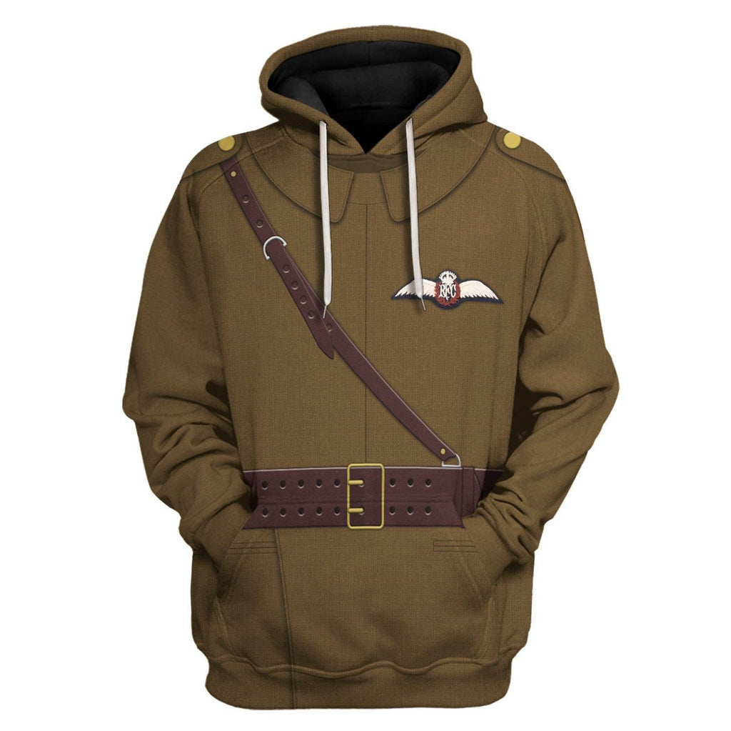 OodieGang WW1 British Royal Flying Corps Costume Hoodie Sweatshirt T-Shirt Tracksuit - OodieGang.com