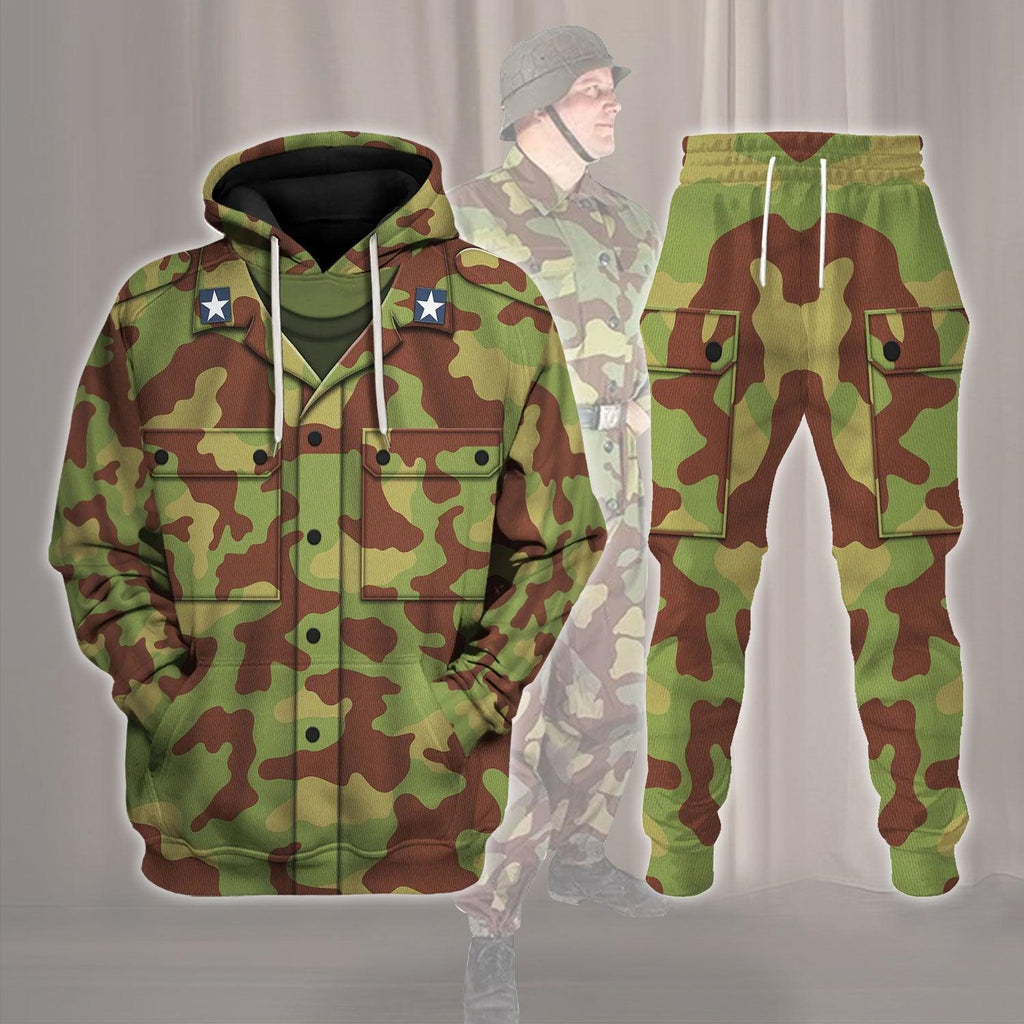 OodieGang WW2 M1929 Telo Mimetico Military Camouflage Pattern Costume Hoodie Sweatshirt T-Shirt Tracksuit - OodieGang.com