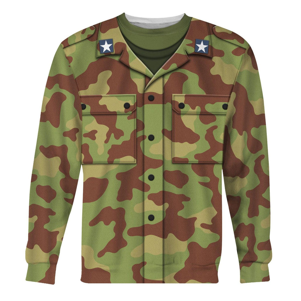 OodieGang WW2 M1929 Telo Mimetico Military Camouflage Pattern Costume Hoodie Sweatshirt T-Shirt Tracksuit - OodieGang.com