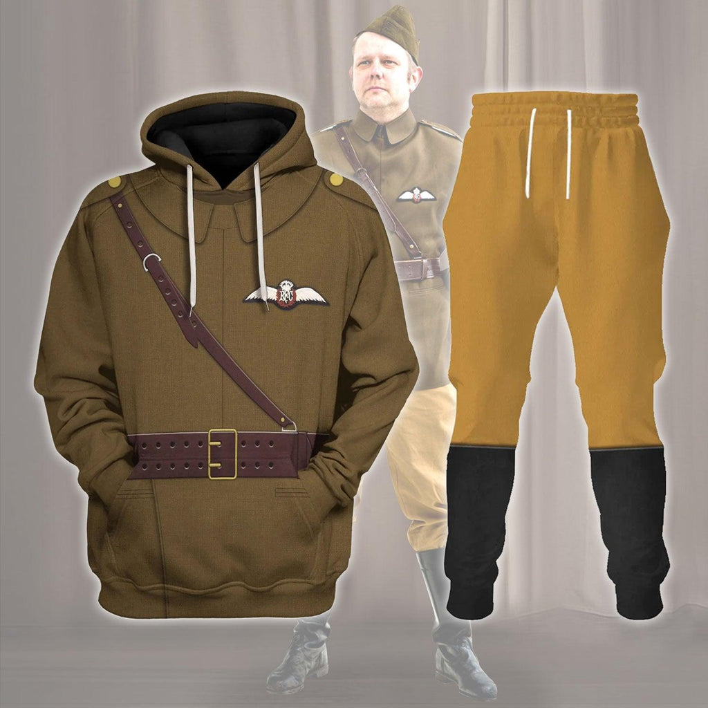 OodieGang WWI British Royal Flying Corps Costume Hoodie Sweatshirt T-Shirt Tracksuit - OodieGang.com