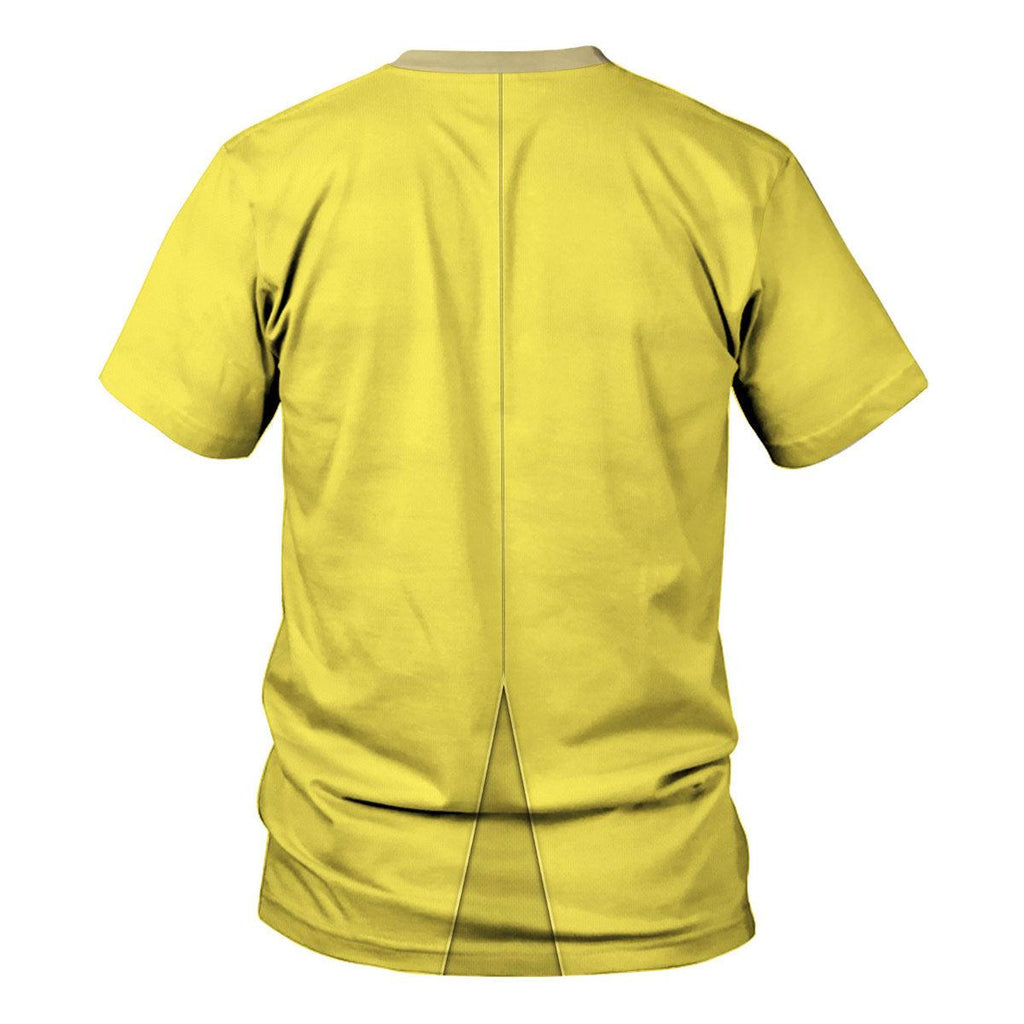 OodieGang Yellow Cloud Guitar Costume Hoodie Sweatshirt T-Shirt Sweatpants - OodieGang.com