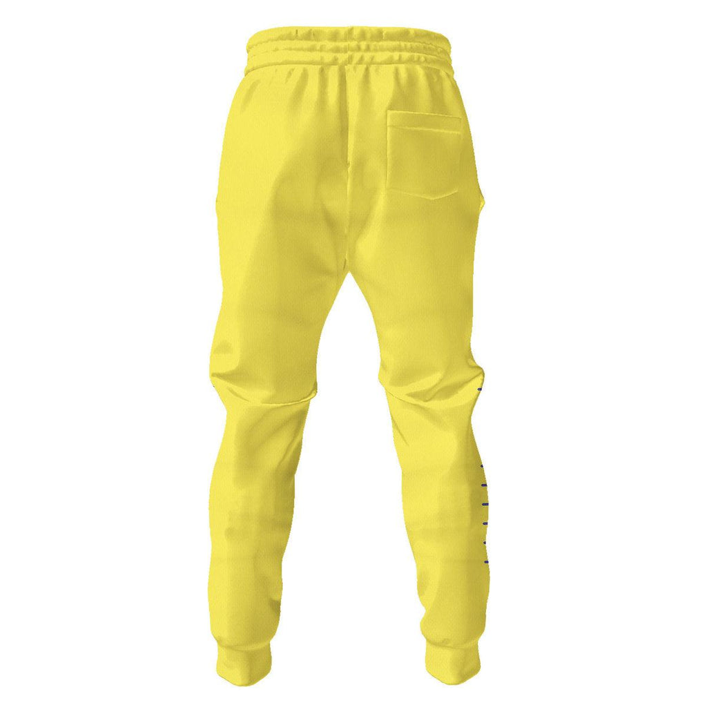 OodieGang Yellow Cloud Guitar Costume Hoodie Sweatshirt T-Shirt Sweatpants - OodieGang.com