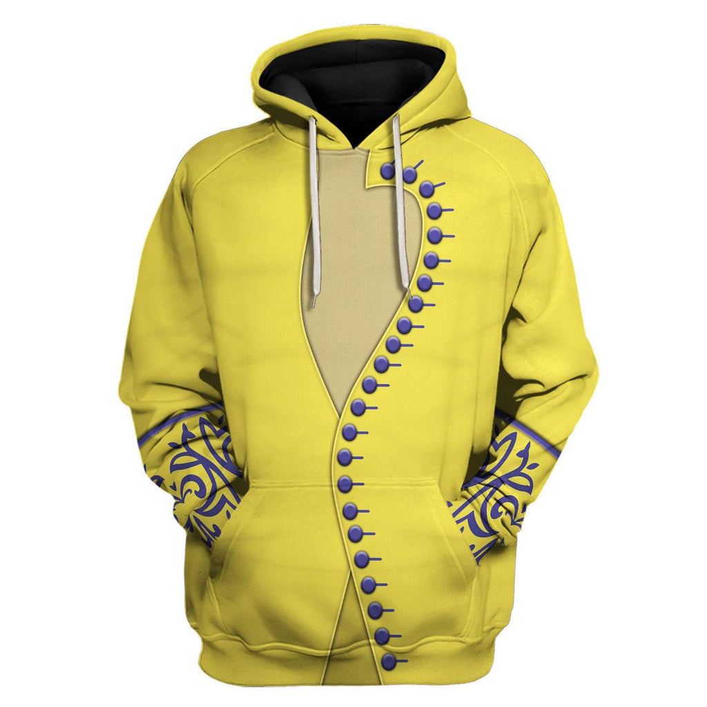 OodieGang Yellow Cloud Guitar Costume Hoodie Sweatshirt T-Shirt Sweatpants - OodieGang.com