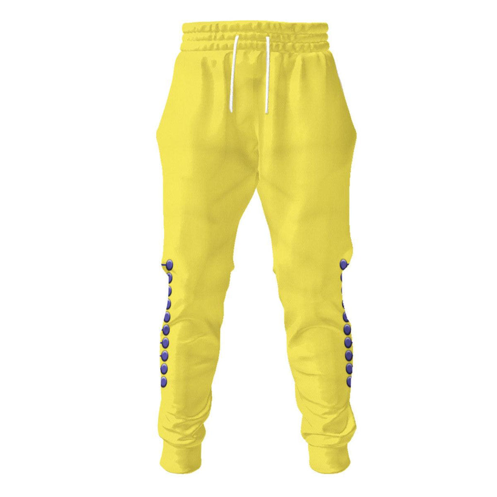 OodieGang Yellow Cloud Guitar Costume Hoodie Sweatshirt T-Shirt Sweatpants - OodieGang.com