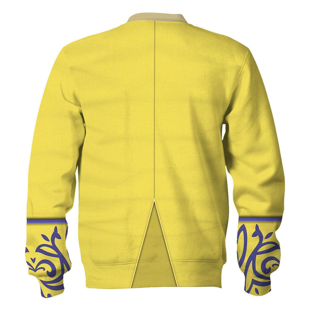 OodieGang Yellow Cloud Guitar Costume Hoodie Sweatshirt T-Shirt Sweatpants - OodieGang.com