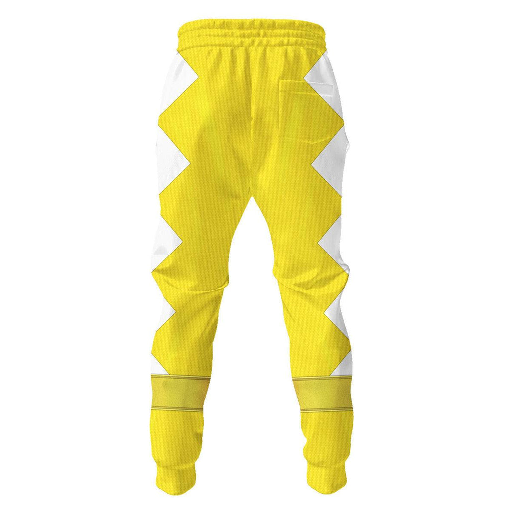 OodieGang Yellow Ranger Dino Thunder Hoodies Sweatshirt T-shirt Hawaiian Sweatpants - OodieGang.com