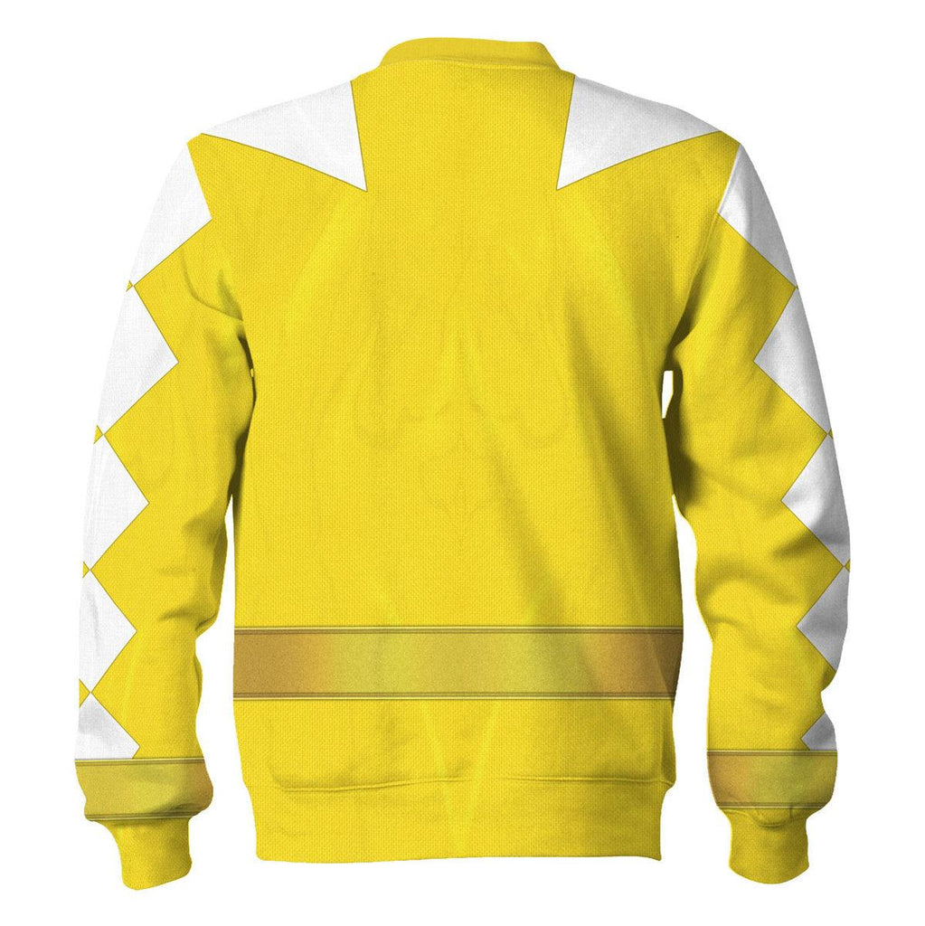 OodieGang Yellow Ranger Dino Thunder Hoodies Sweatshirt T-shirt Hawaiian Sweatpants - OodieGang.com