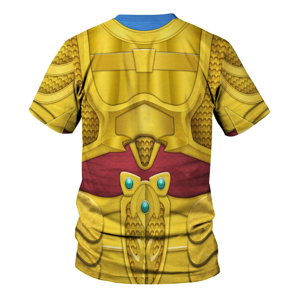 Goldar Mighty Morphin Hoodies Sweatshirt T-shirt Hawaiian Tracksuit - OodieGang.com