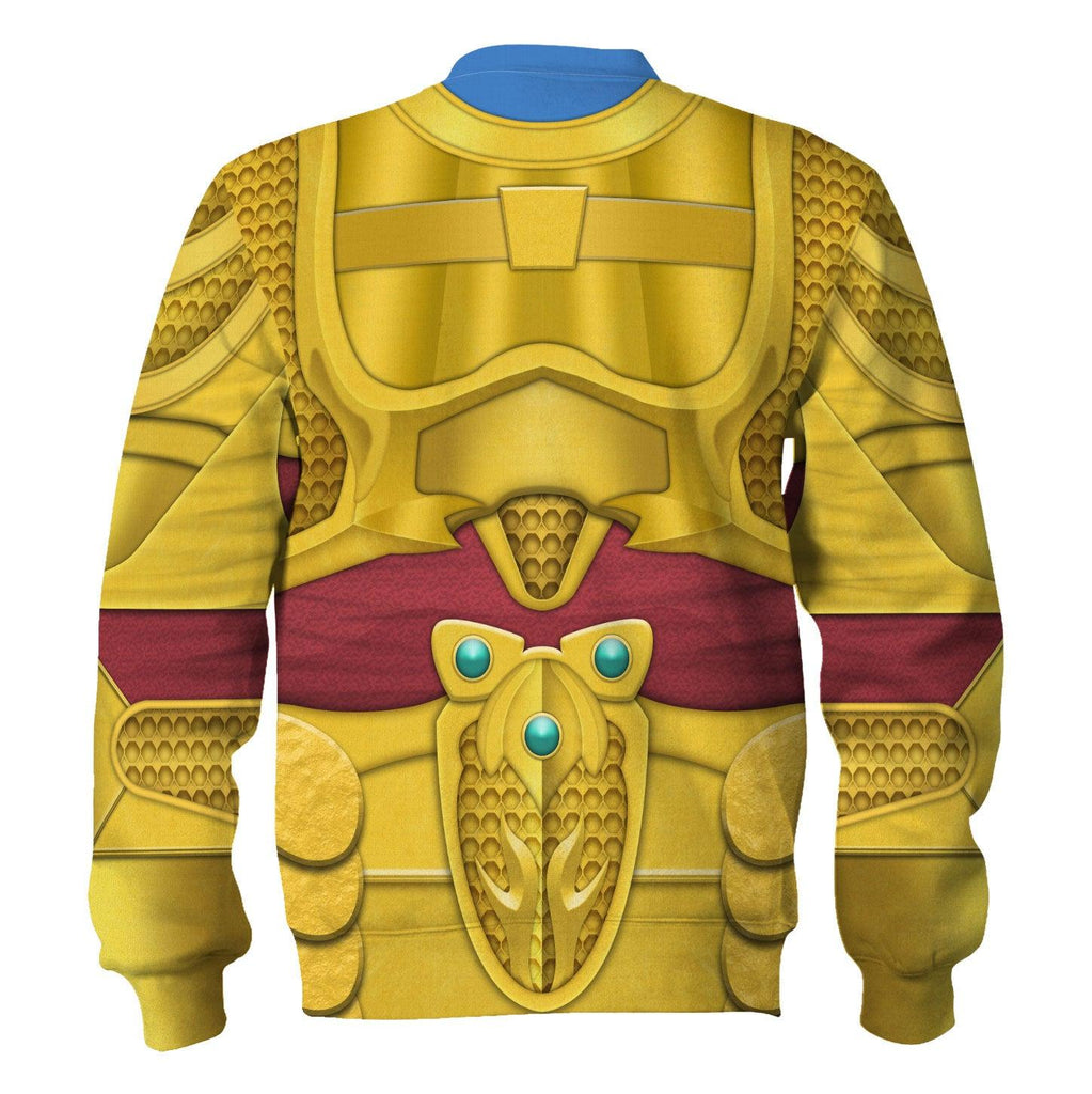 Goldar Mighty Morphin Hoodies Sweatshirt T-shirt Hawaiian Tracksuit - OodieGang.com