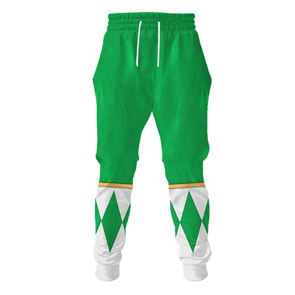 Green Ranger Dragon Shield Hockey Jersey - OodieGang.com