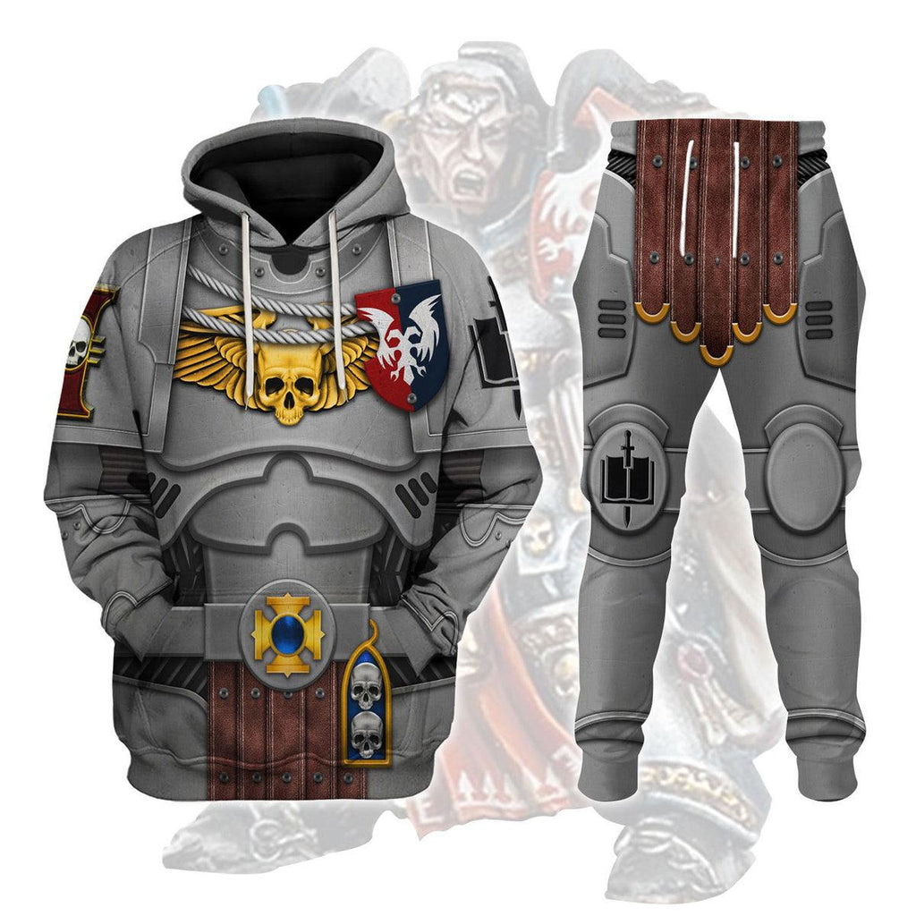 Grey Knights Captain T-shirt Hoodie Sweatpants Cosplay - OodieGang