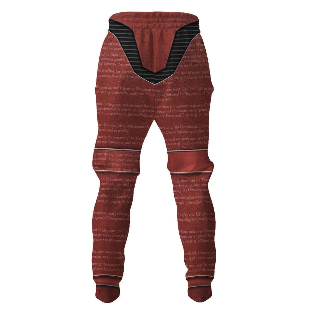 Horus Heresy-era Word Bearers Colour Scheme T-shirt Hoodie Sweatpants Cosplay - OodieGang